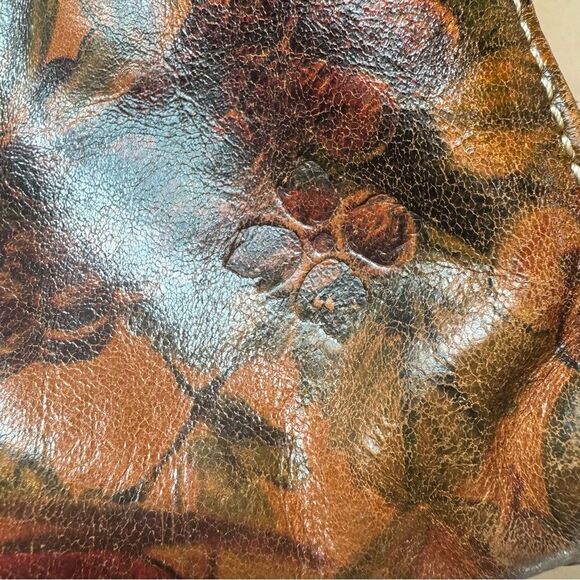 Patricia Nash Fruit/Grape Pattern Leather Bag - Picture 3 of 16